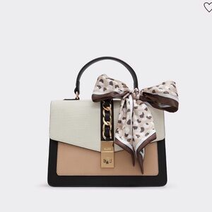 Aldo Caiillaa Top Handle Bag with Scarf